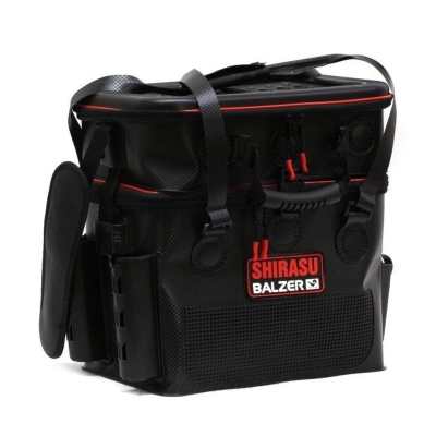 Balzer 11937 006 Shirasu PVC Balıkçı Malzeme Çantası - 1