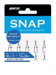 BKK Duolock Snap Swivel-51 Fırdöndü - BKK