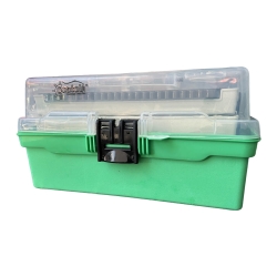 Captain 2 Raflı Yeşil Balıkçı Kutusu - Captain