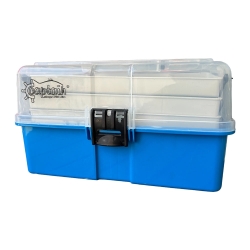 Captain 3 Raflı Mavi Balıkçı Kutusu - Captain