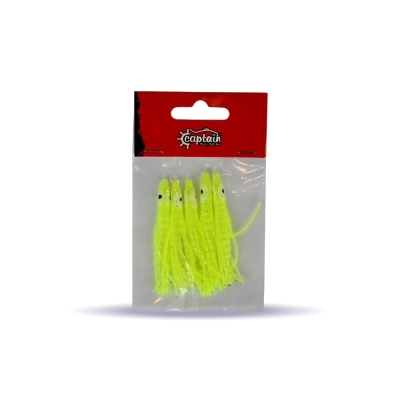 Captain 3594 Octopus Curly 6cm Silikon Yem - 2