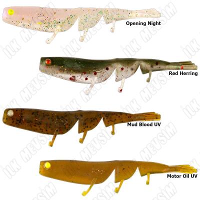 Daiwa Bait Junkie Prawn 6cm Silikon Yem - 2