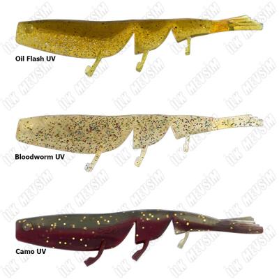 Daiwa Bait Junkie Prawn 7,6cm Silikon Yem - 1