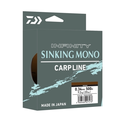 Daiwa Infinity Sinking Mono Dark Olive Sazan Misinası - 1