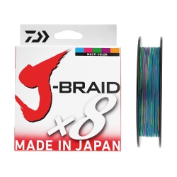 Daiwa J-Braid 8B Multicolor 300m İp Misina - Daiwa