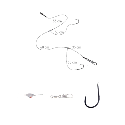 Daiwa Rig Boat Crossbead RBCB22 Hazır Takım - 1
