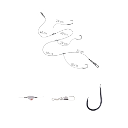 Daiwa Rig Boat Crossbead RBCB32 Hazır Takım - Daiwa