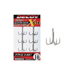 Decoy X-S51 Quattro Üçlü İğne - Decoy