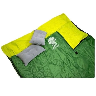 Discovery Çift Kişilik 190+30x145cm Yeşil -5 Uyku Tulum - 3
