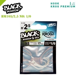 Fiiish Black Minnow BM105/2,5 BM3054 4X Jig Head İğnesi - Fiiish