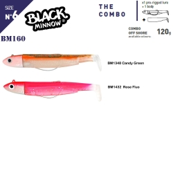 Fiiish Black Minnow BM200/6 2X+1 Combo Off Shore Silikon Yem - Fiiish