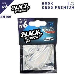 Fiiish Black Minnow BM200/6 BM214 2X Jig Head İğnesi - Fiiish