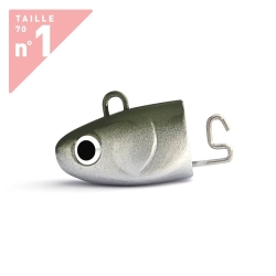 Fiiish Black Minnow BM70/1 2X Jig Head - Fiiish