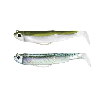 Fiiish Black Minnow BM70/1 2X+2 Double Combo Shore Silikon Yem - 1