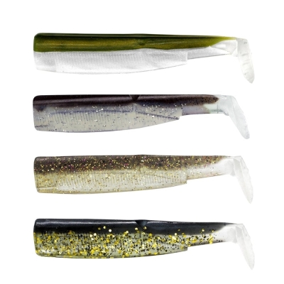 Fiiish Black Minnow BM90/2 4X Color Box Silikon Yem - 1