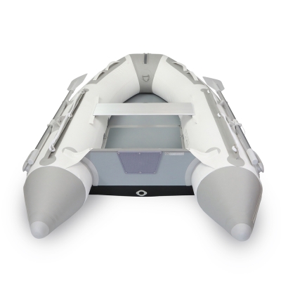 Fishika 240cm Beyaz Ahşap Taban Omurgalı Şişme Bot - 3