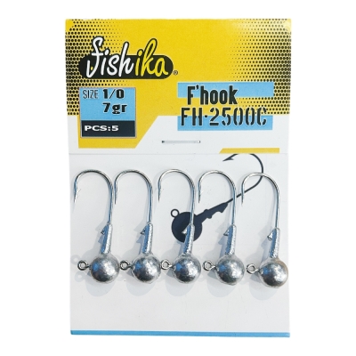 Fishika 2500 #1/0 7gr Jig Head - 1