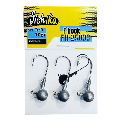 Fishika 2500 #3/0 12gr Jig Head - 1