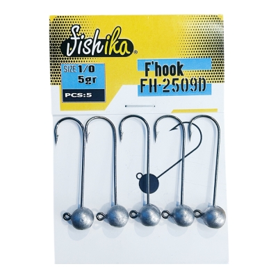 Fishika 2509 #1/0 5gr Jig Head - 1
