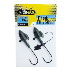 Fishika 2509 #3/0 15gr Fish Jig Head - Fishika