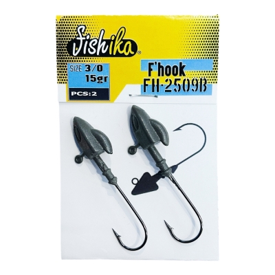Fishika 2509 #3/0 15gr Fish Jig Head - 1