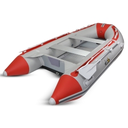 Fishika 330cm Kırmızı Alüminyum Taban Omurgalı Şişme Bot - Fishika