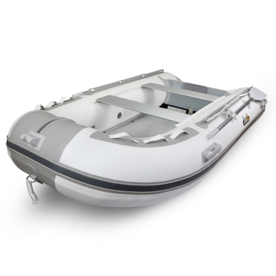 Fishika 370cm Beyaz Alüminyum Taban Omurgalı Şişme Bot - 2