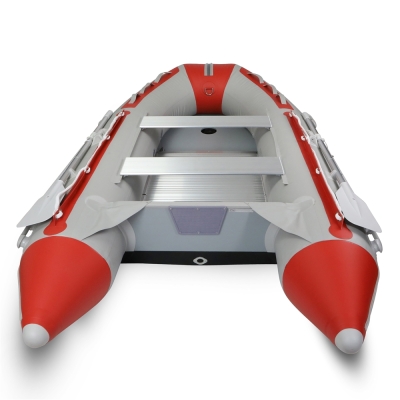 Fishika 370cm Kırmızı Alüminyum Taban Omurgalı Şişme Bot - 3