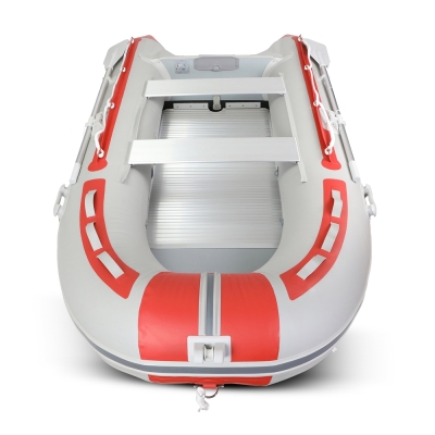 Fishika 370cm Kırmızı Alüminyum Taban Omurgalı Şişme Bot - 4