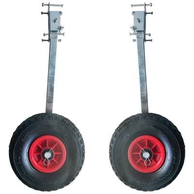 Fishika EcoMove Galvanizli Küçük Boy Bot Taşıma Tekerleği - 1