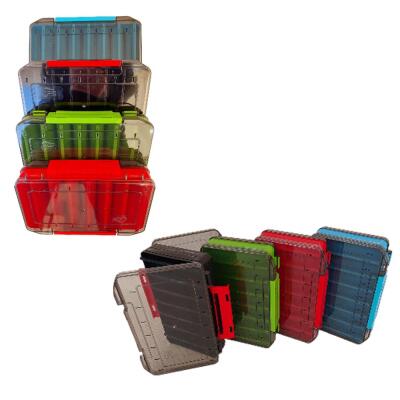 Fishika Lure Box 10,5cm Renkli Çift Taraflı Balıkçı Kutusu - 2