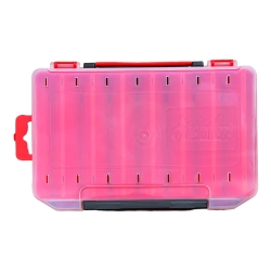 Fishika Lure Box 10cm Kırmızı Çift Taraflı Balıkçı Kutusu - Fishika