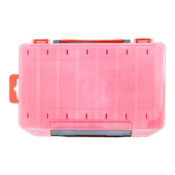 Fishika Lure Box 10cm Turuncu Çift Taraflı Balıkçı Kutusu - Fishika