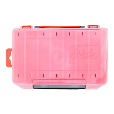 Fishika Lure Box 10cm Turuncu Çift Taraflı Balıkçı Kutusu - 1