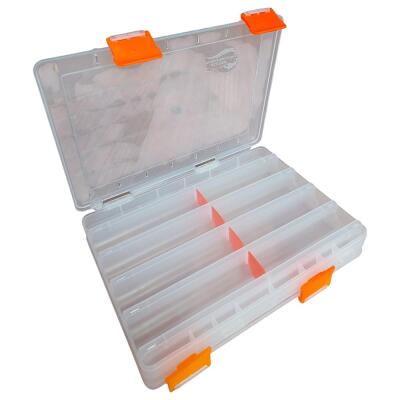 Fishika Lure Box 26cm Şeffaf Çift Taraflı Balıkçı Kutusu - 1