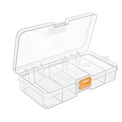 Fishika Lure Box 5 Bölmeli 7 Inc Balıkçı Malzeme Kutusu - 1