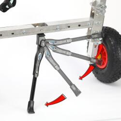 Fishika ProMove Portatif Alüminyum Bot Taşıma Ünitesi - 3