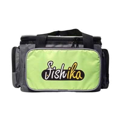 Fishika Tackle Bag Green Grey Balıkçı Malzeme Çantası - 1