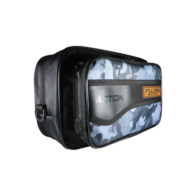 Fujin Action Bag Black Camo Balıkçı Malzeme Çantası - 3