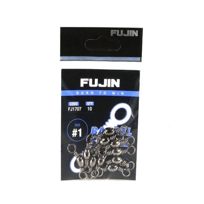 Fujin Barrel Swivel Black Nickel Fırdöndü - 1