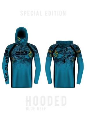Fujin Blue Reef Performance Hooded Kapüşonlu T-Shirt - 1