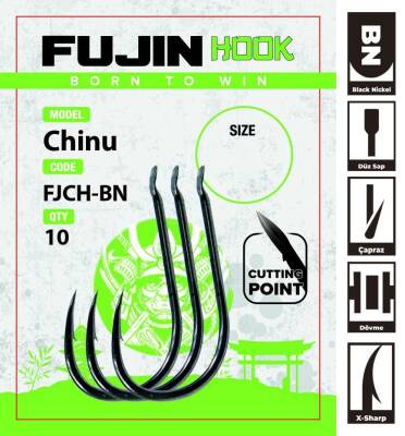 Fujin Chinu Düz Uzun Sap İğne - 1