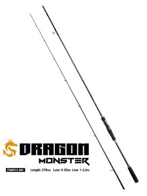 Fujin Dragon Monster 278 cm 5-55 gr Spin Kamış - 1
