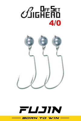 Fujin OffSet 4/0 Mafsallı Jig Head - 1