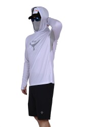 Fujin Pro Angler Dark White T-Shirt - 1