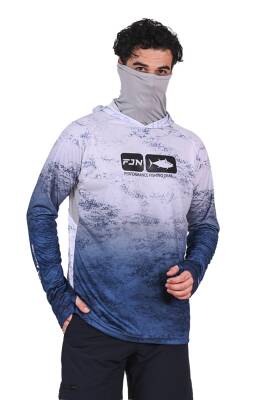 Fujin Pro Angler Grey Wave T-Shirt - 2