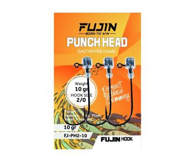 Fujin Punch Head 2/0 Jig Head - 5