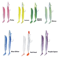 Fujin Salt Eel 10cm 12gr x2+1 Silikon Yem - FUJIN