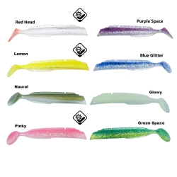 Fujin Salt Eel Body 10cm x3 Silikon Yem Gövde - FUJIN