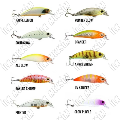 Fujin Ziggy 5cm 3,6gr Maket Yem - 3